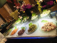 自助取餐区-月色西餐厅·海鲜刺身·烧烤(科学城保利郡雅酒店)