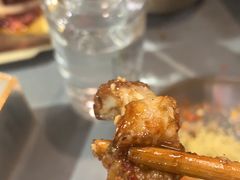 招牌活烤鳗鱼-围炉肉舍•炭烤活鳗•丹东海鲜烤肉(步行街店)
