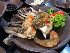 酱母花蟹-咸草酱蟹