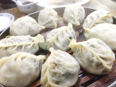 鲜贝猪肉韭菜大馅-小叶大馅饺子城