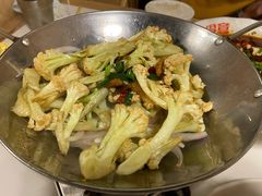 干锅有机花菜-醉得意·家常菜(杨家湾店)