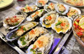 Garlic Fresh Oyster