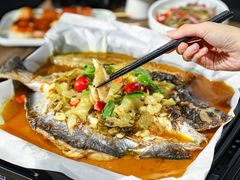 酸菜烤鱼-鱼鼎香烤鱼火锅(华发商都店)