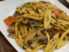 耗油小炒笋-南记食粥坊·宵夜大排档(莲花总店)
