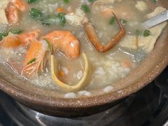 干贝膏蟹鲜虾粥-皮蛋弟砂锅店(总店)