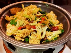 干锅花菜-小河盐帮·私家菜·烤鸭(三元桥·霄云路店)