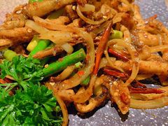 麻辣鱿鱼-冰川延边料理·炭烤串(原小木屋店)