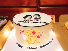 -咖咖熊蛋糕定制·英国蓝风车动物性淡奶油