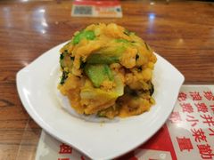 小白菜土豆泥-韩师傅老大同刀削面(北苑路店)