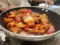 香锅肥肠-小菜园新徽菜(滁州苏宁店)