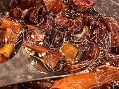 现炸辣椒油-情忆草原涮肉馆