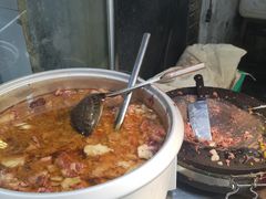 -清真马乐贝腊牛肉蛋黄菜夹馍(马蓉洒金桥店)