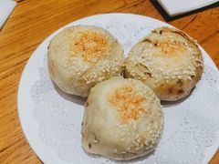自制烧饼-安诚居干锅鸭头(八角店)