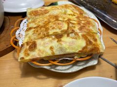 火腿鸡蛋飞饼-粥天粥地创意中餐厅(王村南街店)