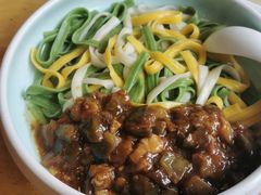 三色茄丁面-嘉和一品粥(马家堡店)