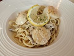 扇贝奶油蘑菇意大利面-La Creperie法餐厅(桃江路店)