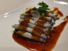 秋葵拌沙虫-黑明餐厅(白鹭洲店)