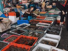 -霞涌市场海鲜摆卖区