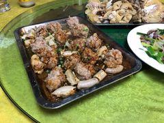 粉肠头猪肉丸-拉叔扇鸡