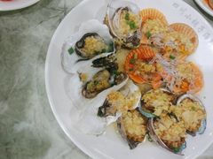 蒜蓉粉丝蒸扇贝-四川小胡子海鲜(丁村万人海鲜广场店)