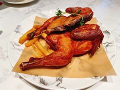 奥尔良烤鸡配薯条-卡朋西餐(乐峰广场店)