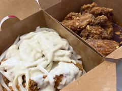 炸鸡一半一半-富乐满韩国正宗炸鸡韩国料理(虹泉路店)