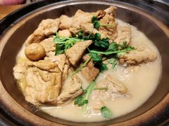 黄金蛋炖豆泡-张大嘴菜馆(庞各庄店)