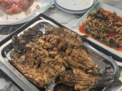 炭烤虹鳟鱼-途肴·老农饭庄(百里峡店)