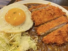 炸猪排拌饭-金龙咖喱
