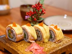 炙烤三文鱼寿司-老村旧煲(江宁金鹰店)