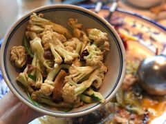 小章乡的大盆花菜-俏九州·小炒黄牛肉(华润万象汇店)
