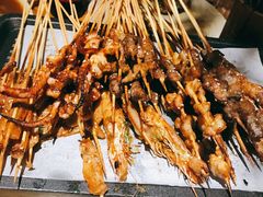 -路边摊小炉子烧烤