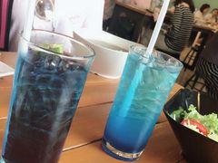 -蝶豆花蓝面条