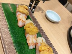 牡丹虾海胆寿司-鮨青(恒基名人购物中心店)