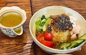 Chinese Goose Liver Rice Soup