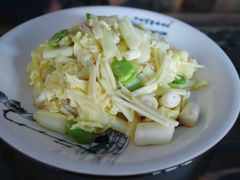 茭儿菜炒鸡蛋-广迎居老正兴菜馆