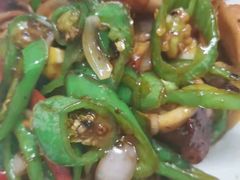 青椒鱿鱼-鹏城人家海鲜酒家·23年老字号(较场尾店)