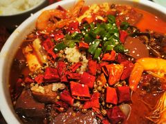 海鲜毛血旺-绿茶餐厅(蓝色港湾店)