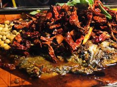 -探鱼·鲜青椒爽麻烤鱼(广州花都来又来店)