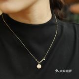 我的毕业礼物笑脸项链