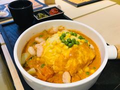 泰式虾仁咖喱蛋包饭-噹噹呀咪咖喱屋(三阳百盛店)