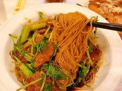 鲜牛肉姜葱捞面-大哥餐厅(西城花园店)