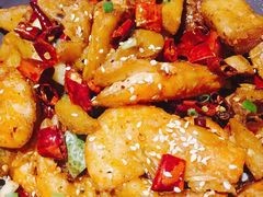 香辣翅中虾-川里谈·川味小馆(北京路店)