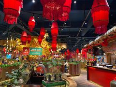 大堂-老滇山寨•云南特色菜•地方菜•民族风情歌舞表演(金碧店)