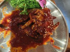 -明洞阿姨·韩式酱蟹烤肉·创意料理(三元桥店)