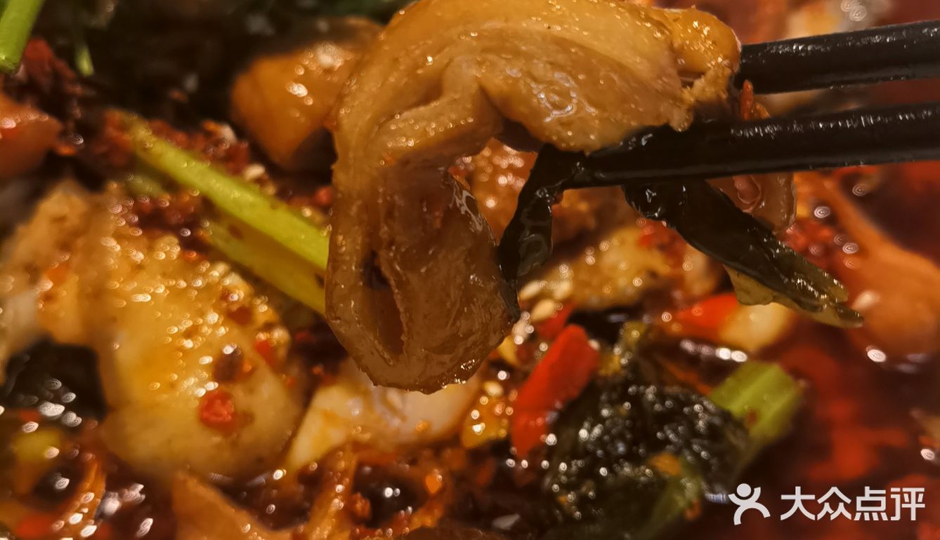 三姐肥肠鱼，非常好吃😋