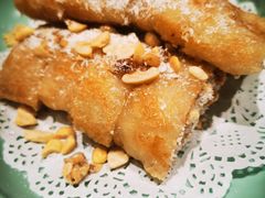 香脆花生核桃甜薄撑-喜势点·糖沙翁手工茶点·本地人茶居(永庆坊店)