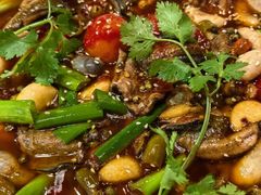 -牟记江湖重庆地标特色菜鱼蛋海鲜羊蝎子(巴南区黑金冠十多年好店)