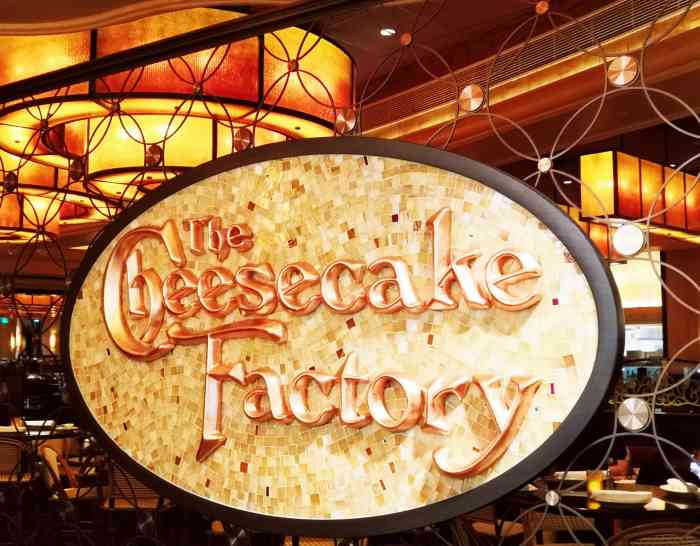 the cheesecake factory 芝乐坊餐厅(澳门店)