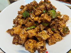 乐乐尖椒茄子丁-乐乐餐厅(湘子庙街店)